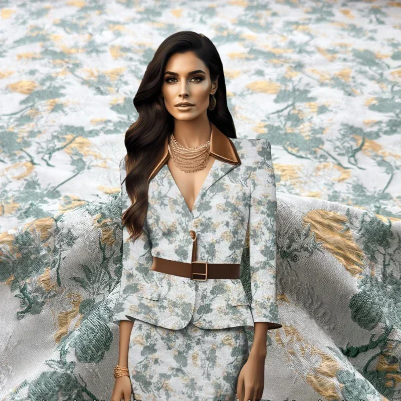 Парчовая жаккардовая ткань для шитья своими руками, европейско-американская мода, мастерство, ветровка, костюм, ткань на метр, шитье своими руками
Парчовая жаккардовая ткань для шитья своими руками, европейско-американская мода, мастерство, ветровка, костюм, ткань на метр, шитье своими руками