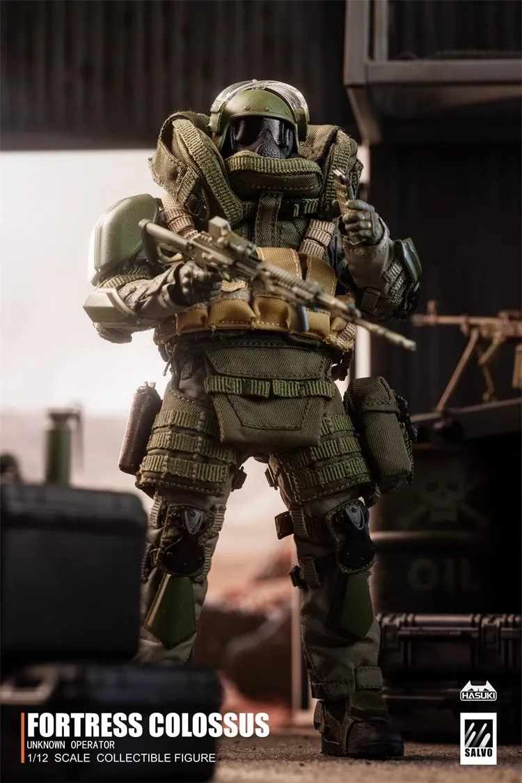 Коллекционная фигурка Hasuki SALVO SA02 BLACK OPS, модель 1/12 масштаба, FORTRESS COLOSSUS WF, лимитированная серия
Коллекционная фигурка Hasuki SALVO SA02 BLACK OPS, модель 1/12 масштаба, FORTRESS COLOSSUS WF, лимитированная серия