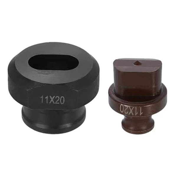 Discount Hydraulic Hole Punch Die 11x20mm Oval Hole 40Cr Steel Electric Punching Kit for MHP-20 JP-20 Electric Punching Machine
Discount Hydraulic Hole Punch Die 11x20mm Oval Hole 40Cr Steel Electric Punching Kit for MHP-20 JP-20 Electric Punching Machine