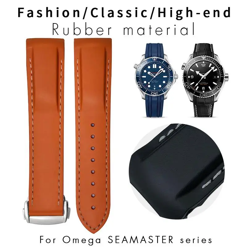 NFR 18mm 19m 20mm 21mm 22mm Silicone Rubber Watch Bands for Omega Seamaster 300 Speedmaster Planet Ocean Seiko Strap Brand
NFR 18mm 19m 20mm 21mm 22mm Silicone Rubber Watch Bands for Omega Seamaster 300 Speedmaster Planet Ocean Seiko Strap Brand