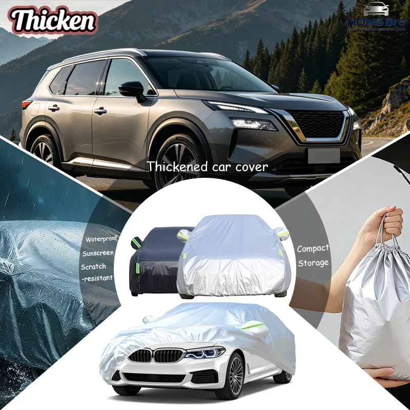 For Nissan X-Trail Xtrail Waterproof Car Cover Outdoor Anti-UV Sun Shade, Snow Rain Ice Protection, SUV Auto Cover
For Nissan X-Trail Xtrail Waterproof Car Cover Outdoor Anti-UV Sun Shade, Snow Rain Ice Protection, SUV Auto Cover