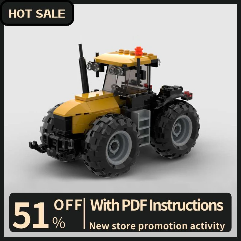 Новый 153 шт. Moc трактор Jcb Fastrac модель трактора с прицепом Diy креативные идеи детские игрушки подарки на день рождения технология пазлы на заказ 
Новый 153 шт. Moc трактор Jcb Fastrac модель трактора с прицепом Diy креативные идеи детские игрушки подарки на день рождения технология пазлы на заказ