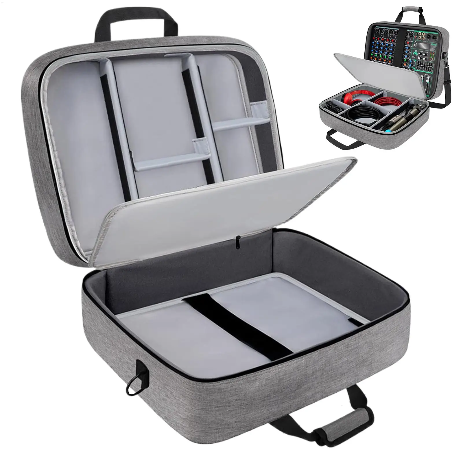 Audio Mixer Case Large-Capacity Recording Equipment Bag with Adjustable Storage Scratch-Resistant Sound Instrument Accessories
Audio Mixer Case Large-Capacity Recording Equipment Bag with Adjustable Storage Scratch-Resistant Sound Instrument Accessories