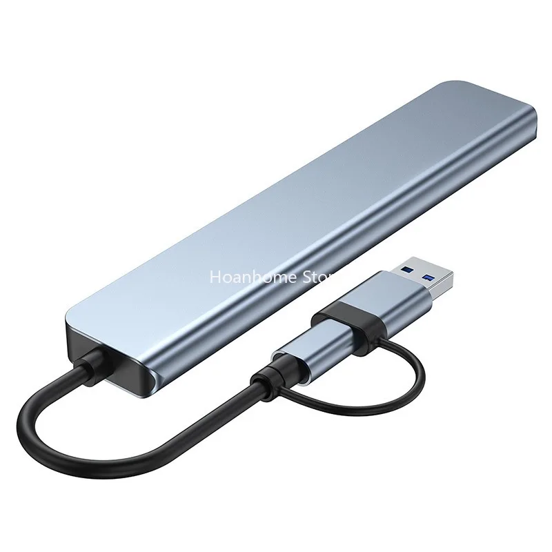 USB/Type-C Docking Station 8 in 1 TF SD Card Reading Hub Computer Two-in-One Converter
USB/Type-C Docking Station 8 in 1 TF SD Card Reading Hub Computer Two-in-One Converter