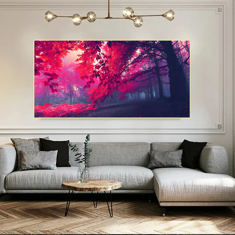 Red Forest Landscape Diamond Painting Kit, Full Diamond Embroidery, Modern Art Scenery, Cross Stitch Wall Painting, Home Decor
Red Forest Landscape Diamond Painting Kit, Full Diamond Embroidery, Modern Art Scenery, Cross Stitch Wall Painting, Home Decor