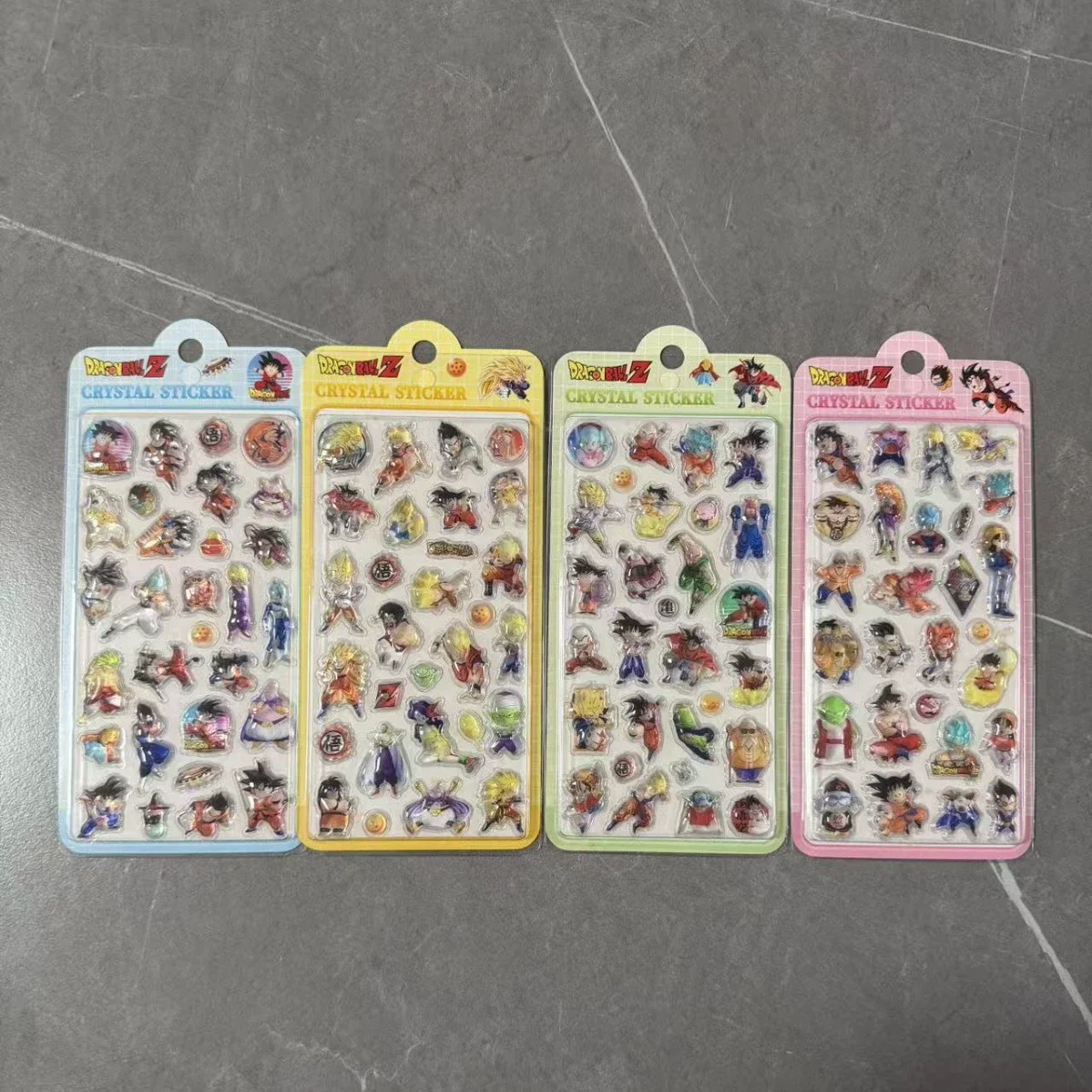 Cartoon Dragon Ball Goku 3D Relief Crystal Stickers Student Handbooks DIY Decorative Cups Computer Stickers Gifts
Cartoon Dragon Ball Goku 3D Relief Crystal Stickers Student Handbooks DIY Decorative Cups Computer Stickers Gifts