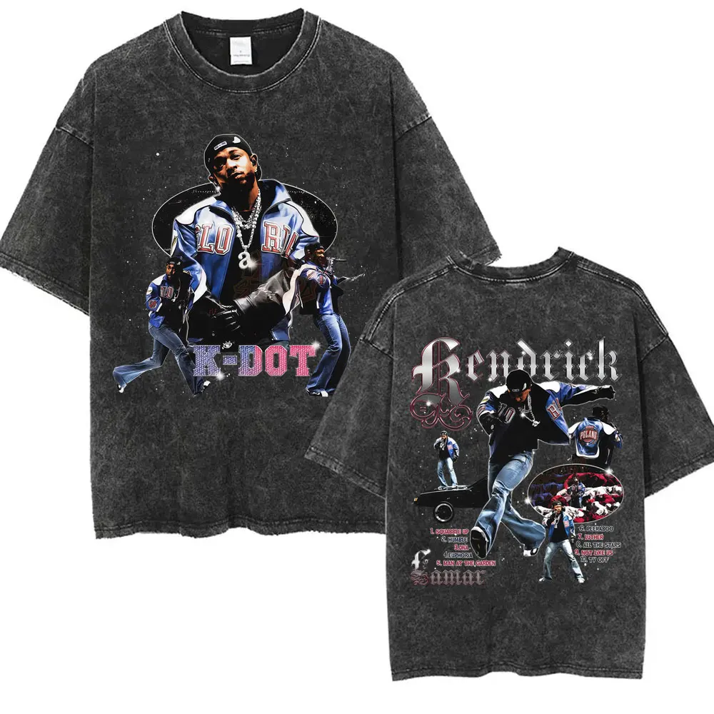 Limited Rapper Kendrick Lamar They Not Like Us Washed Vintage T-shirts Men Women Hip Hop Fashion Oversized T Shirts Streetwear
Limited Rapper Kendrick Lamar They Not Like Us Washed Vintage T-shirts Men Women Hip Hop Fashion Oversized T Shirts Streetwear