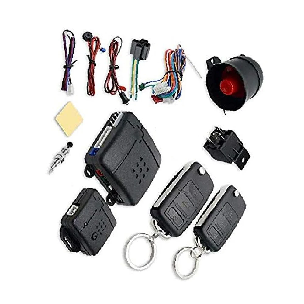 Effortless Control Integrated Functions Enhanced Convenience Car Keyless Entry System Kit with 2 Remote Controllers 
Effortless Control Integrated Functions Enhanced Convenience Car Keyless Entry System Kit with 2 Remote Controllers