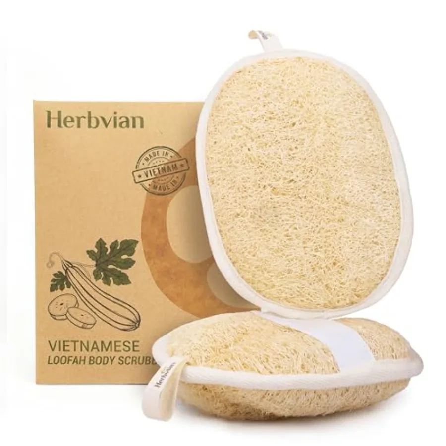 Vietnamese Natural Loofah Exfoliating Body Scrubber Pads 100 Plant-Based Shower Luffa Sponge Bath Loofah for Women Men 2 Pack o
Vietnamese Natural Loofah Exfoliating Body Scrubber Pads 100 Plant-Based Shower Luffa Sponge Bath Loofah for Women Men 2 Pack o