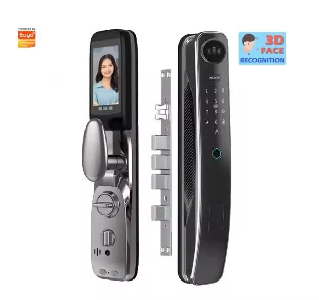 Electronic Fingerprint Lock Tuya App Video Call Smart Lock Aluminum Door Face Recognition Access Control
Electronic Fingerprint Lock Tuya App Video Call Smart Lock Aluminum Door Face Recognition Access Control