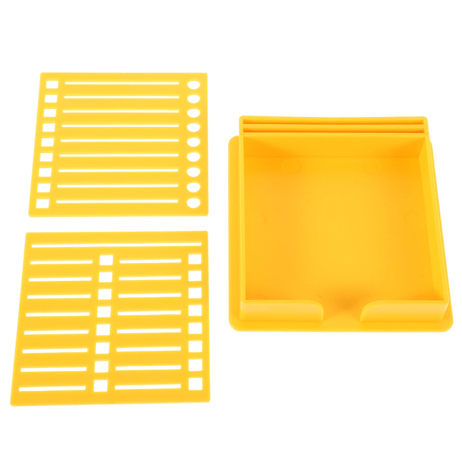 Dualslot Template Box Compact Desk Storage Memo Pad Holder Plastic Stationery Home Office Vertical Display Week
Dualslot Template Box Compact Desk Storage Memo Pad Holder Plastic Stationery Home Office Vertical Display Week