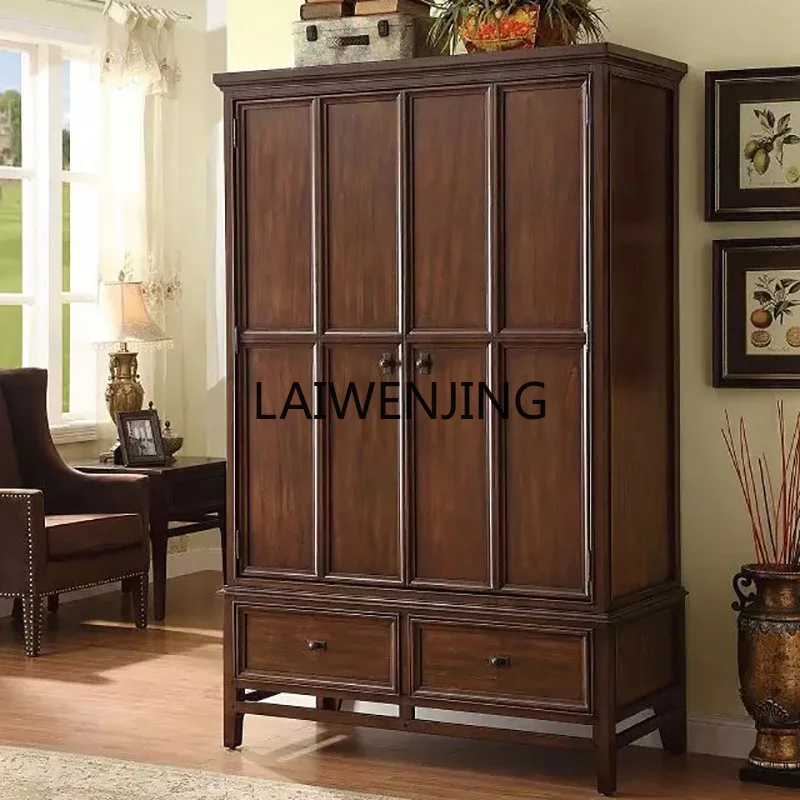 HLZ Solid Wood Furniture Country 2 Door Wardrobe Locker Flat Sliding Door Wardrobe
HLZ Solid Wood Furniture Country 2 Door Wardrobe Locker Flat Sliding Door Wardrobe