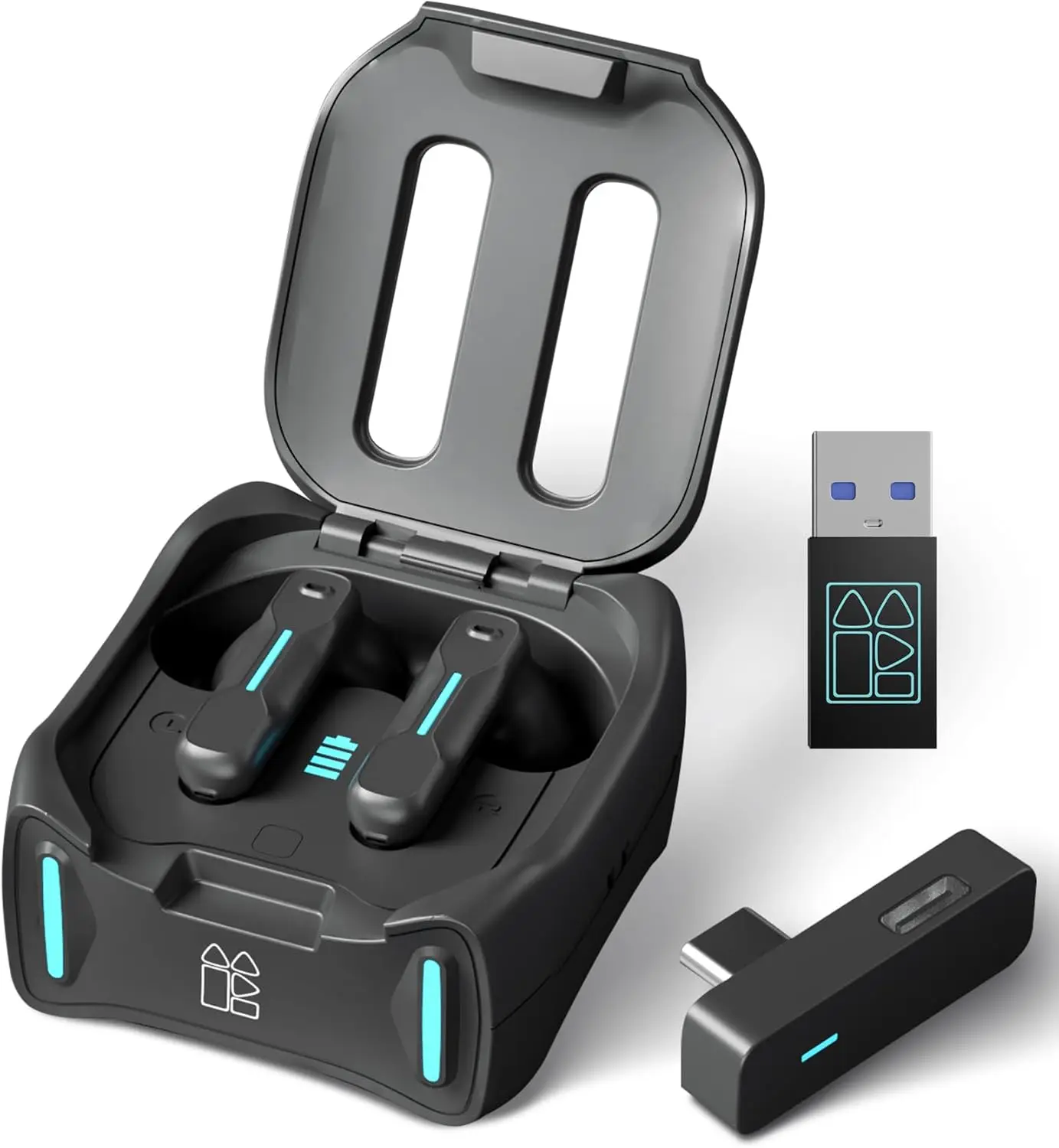 SW4 Pro Gaming Earbuds Wireless with Mic, 2.4G+Bluetooth Dual Mode, 20ms Low Latency for PS5/PS4/PC/VR
SW4 Pro Gaming Earbuds Wireless with Mic, 2.4G+Bluetooth Dual Mode, 20ms Low Latency for PS5/PS4/PC/VR