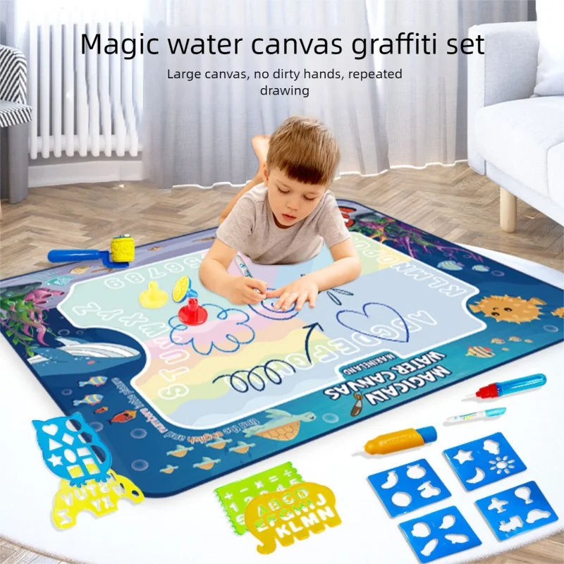 Children's Magic Graffiti Mat, Large Water Painting Canvas, Water Painting and Writing Mat, Early Education Enlightenment Educational Toy
Children's Magic Graffiti Mat, Large Water Painting Canvas, Water Painting and Writing Mat, Early Education Enlightenment Educational Toy