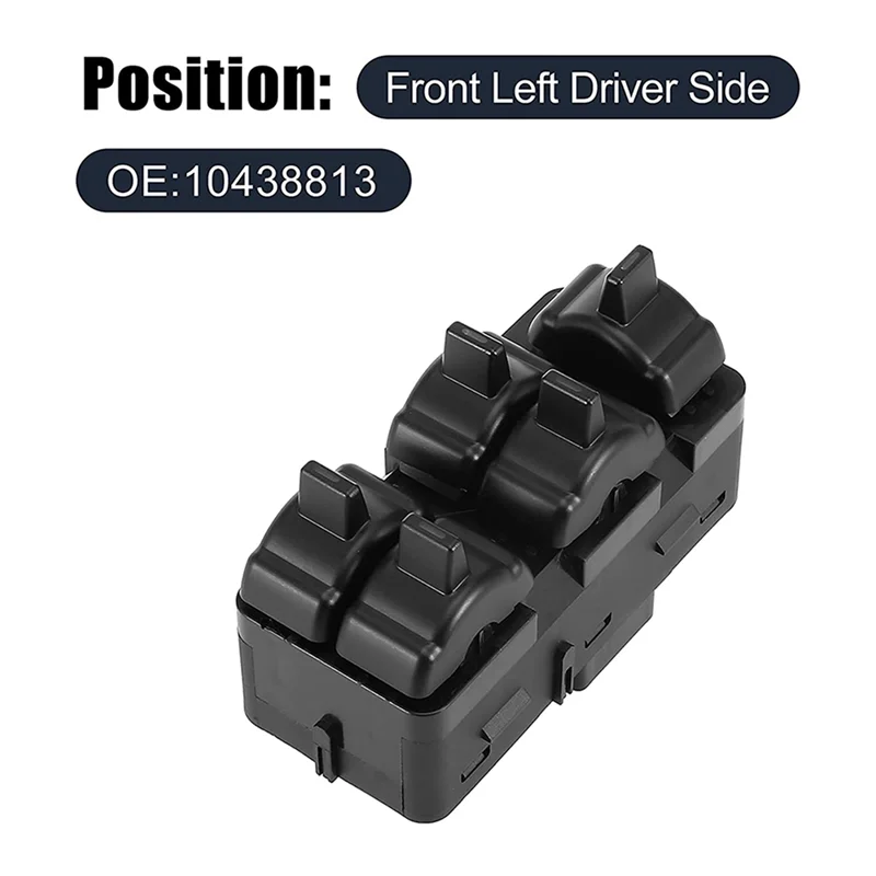 Master Driver Side Left Power Window Switch 10438813 Replacement For Pontiac Grand Prix 2004-2008 Replacement Parts
Master Driver Side Left Power Window Switch 10438813 Replacement For Pontiac Grand Prix 2004-2008 Replacement Parts