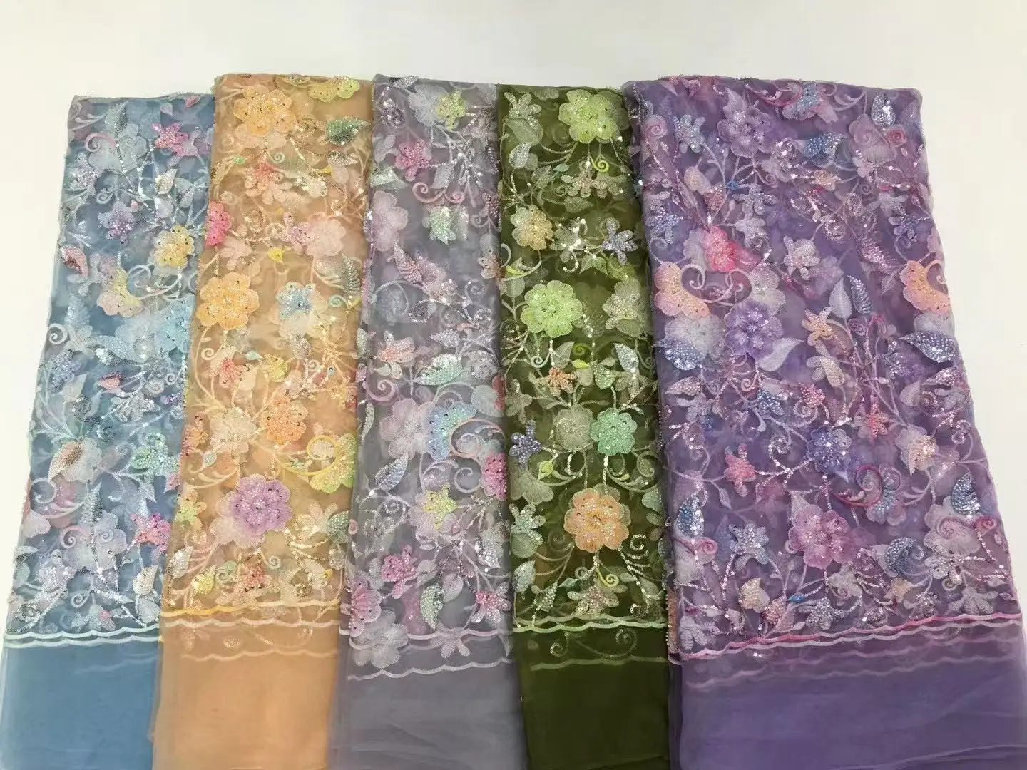 Sequins French African Embroidey Beaded Lace Fabric 2025 High Quality Tulle Lace Fabric For Nigerian Wedding Dress
Sequins French African Embroidey Beaded Lace Fabric 2025 High Quality Tulle Lace Fabric For Nigerian Wedding Dress