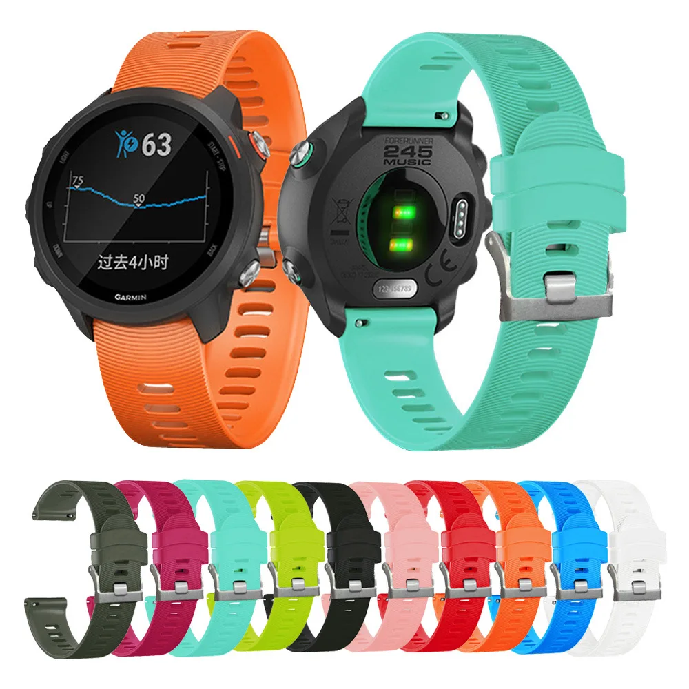 Forerunner 158 55 245 645 Music Smart Watch Band 20MM Bracelet Wrist Straps For Garmin Forerunner 245 245M Watchband
Forerunner 158 55 245 645 Music Smart Watch Band 20MM Bracelet Wrist Straps For Garmin Forerunner 245 245M Watchband