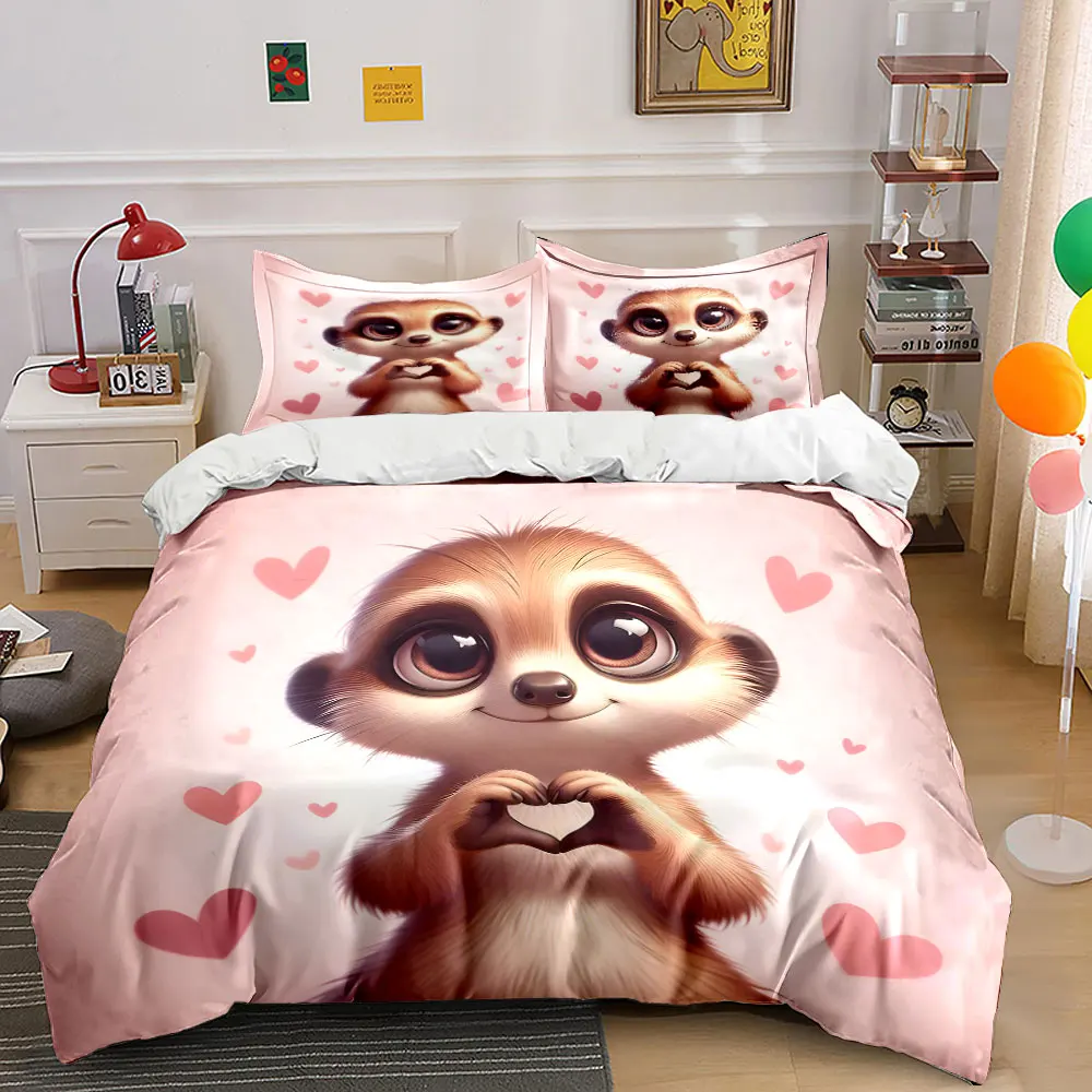 "Adorable Love-Themed Gift Set" Exquisite three-piece bedding set gift for kids and adults
"Adorable Love-Themed Gift Set" Exquisite three-piece bedding set gift for kids and adults
