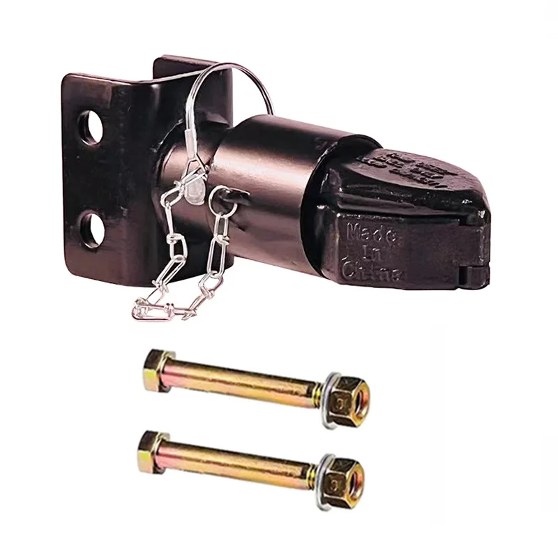 2" Channel-Mount Adjustable Trailer Coupler, with Bolts, Capacity 7000 lbs for Towing RV, Boat, Camper Off-road Towing Connector
2" Channel-Mount Adjustable Trailer Coupler, with Bolts, Capacity 7000 lbs for Towing RV, Boat, Camper Off-road Towing Connector