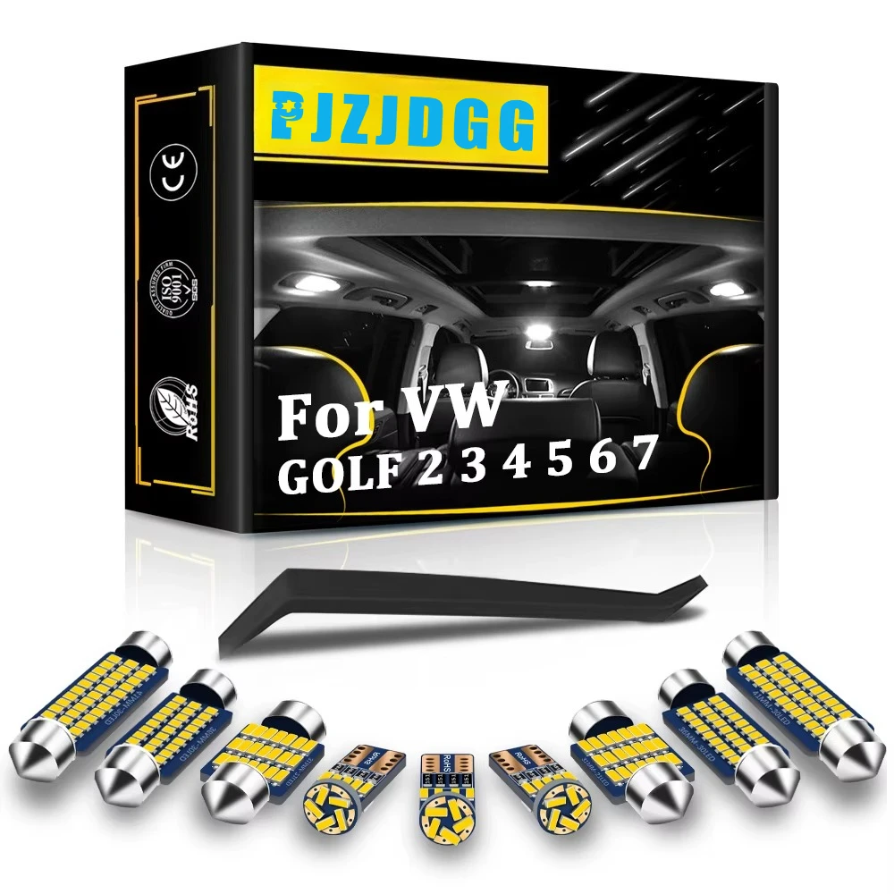 For Volkswagen VW GOLF 2 3 4 5 6 7 MK2 MK3 MK4 MK5 MK6 MK7 Accessories Car Interior LED Light Canbus Indoor Lamp Bulb Kit
For Volkswagen VW GOLF 2 3 4 5 6 7 MK2 MK3 MK4 MK5 MK6 MK7 Accessories Car Interior LED Light Canbus Indoor Lamp Bulb Kit