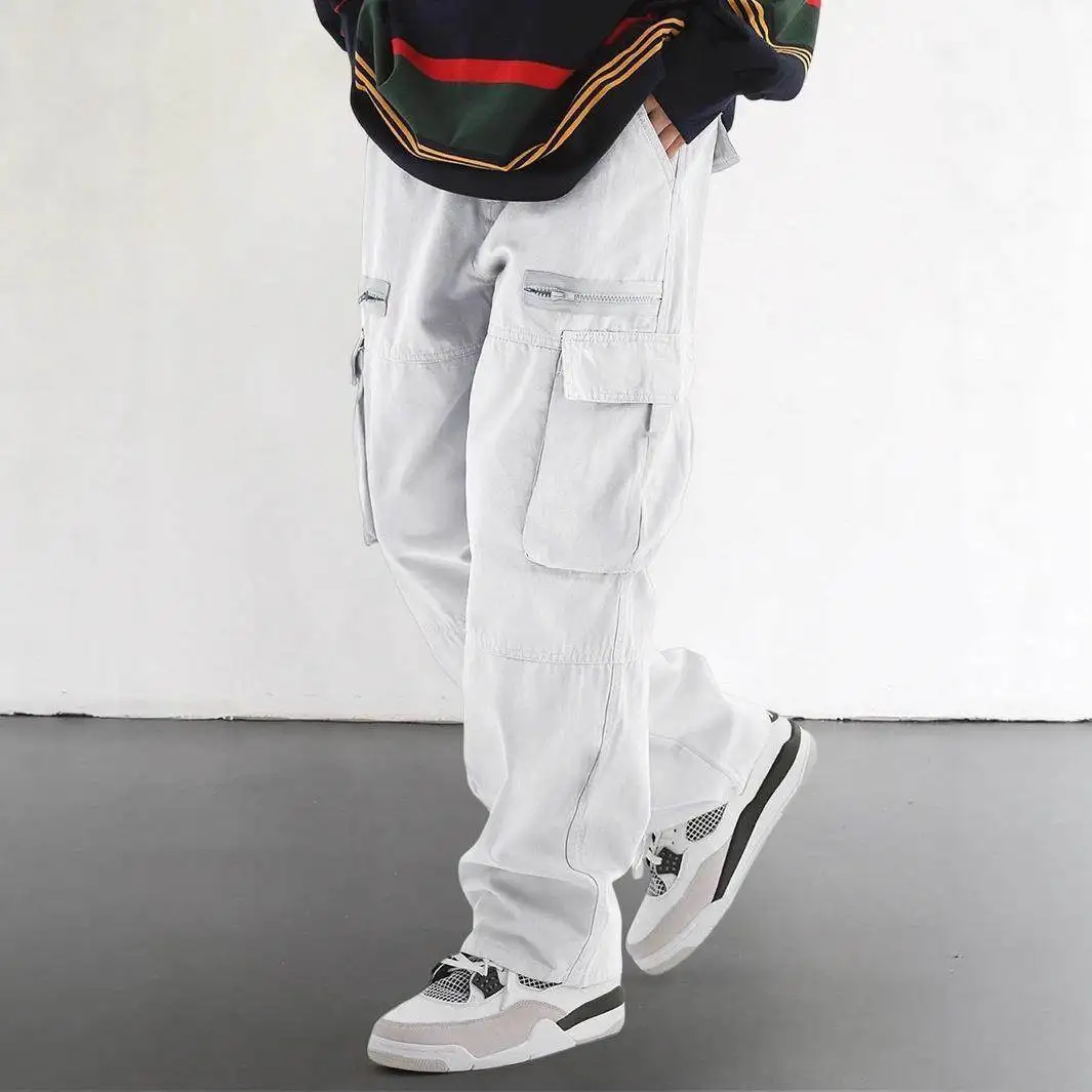 Мужские повседневные брюки свободного кроя в американском стиле, прямые, из искусственной кожи, со средней посадкой, в стиле CleanFit
Мужские повседневные брюки свободного кроя в американском стиле, прямые, из искусственной кожи, со средней посадкой, в стиле CleanFit