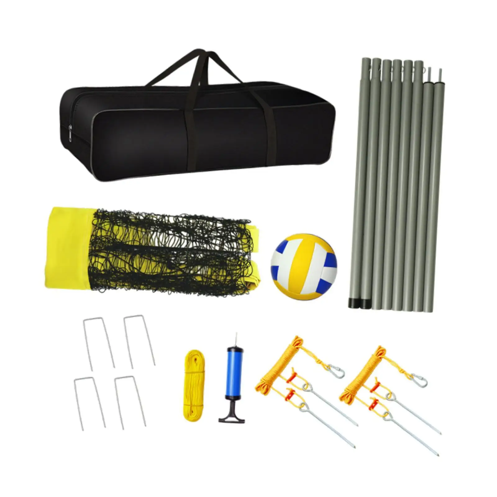Volleyball Net Anti Sag Design Portable Universal Volleyball Practice Net Easy Setup Volleyball Training Net Mesh Net for Beach
Volleyball Net Anti Sag Design Portable Universal Volleyball Practice Net Easy Setup Volleyball Training Net Mesh Net for Beach