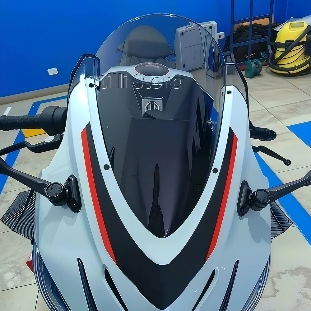 Front Windshield Windscreen Double Bubble Deflector Screen Motorcycle Accessories for Aprilia RS 457 RS457 rs457 2024 2025 2026
Front Windshield Windscreen Double Bubble Deflector Screen Motorcycle Accessories for Aprilia RS 457 RS457 rs457 2024 2025 2026