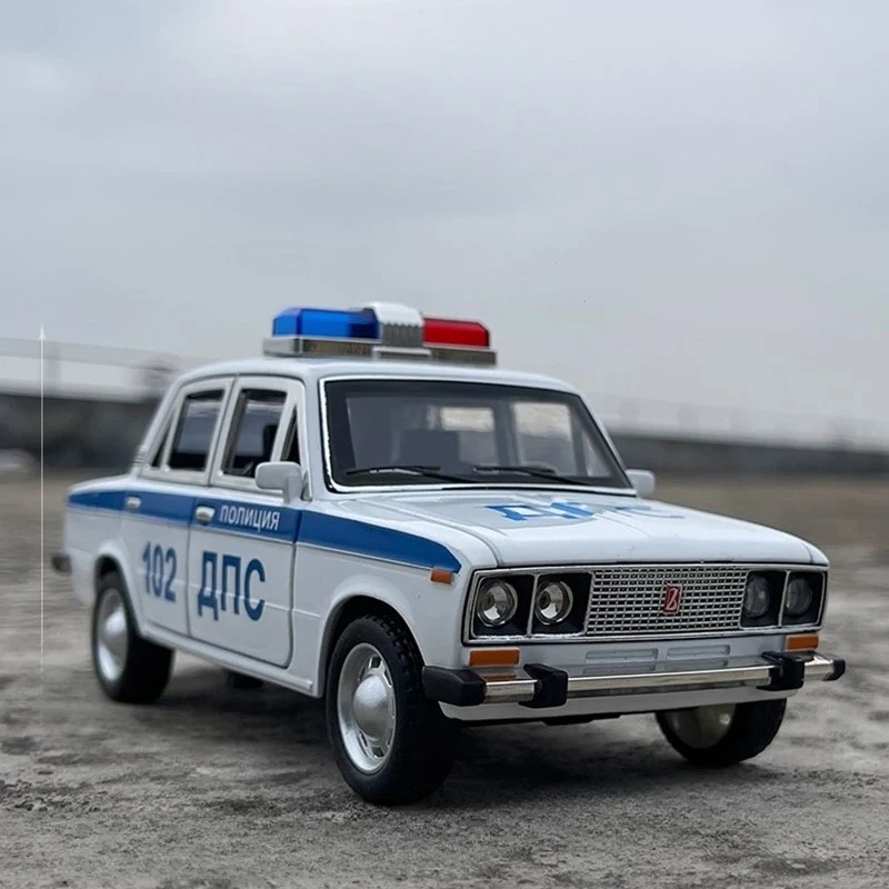 1:24 Lada Police Alloy Car Die Cast Toy Car Model Sound and Light Toy Collectibles Birthday gift
1:24 Lada Police Alloy Car Die Cast Toy Car Model Sound and Light Toy Collectibles Birthday gift