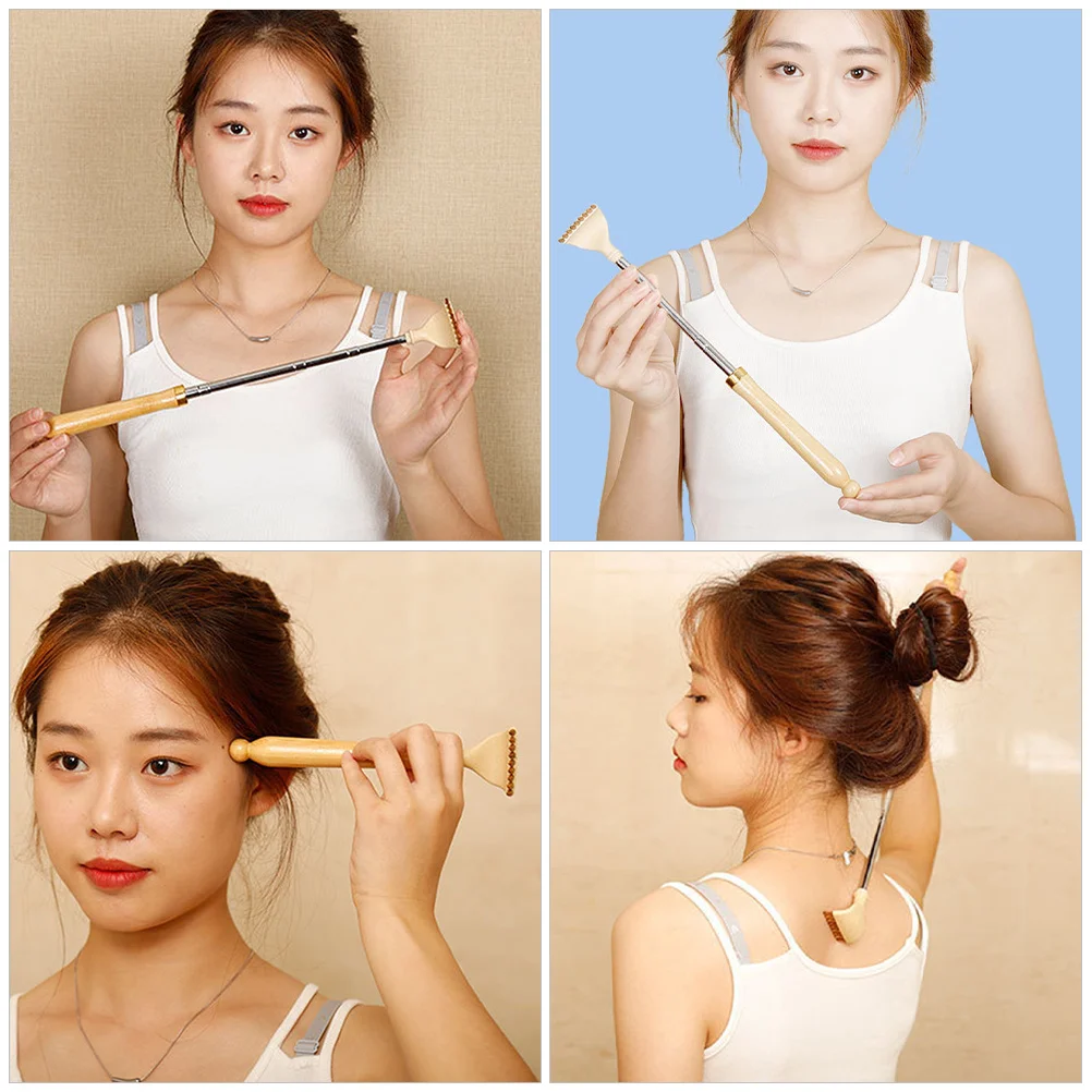 Wood Retractable Back Scratcher Adjustable Telescoping Design Portable Back Massage Tool for Itch Retractable Scratcher Claw
Wood Retractable Back Scratcher Adjustable Telescoping Design Portable Back Massage Tool for Itch Retractable Scratcher Claw