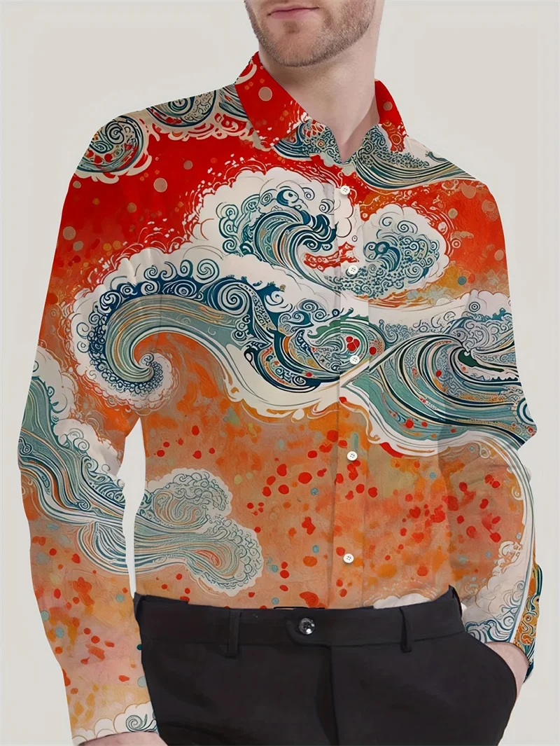 2025 Men's Shirt 3D Printed Short Sleeve Casual Collar Beach Style Top Retro Wave Imported Fashion Top
2025 Men's Shirt 3D Printed Short Sleeve Casual Collar Beach Style Top Retro Wave Imported Fashion Top