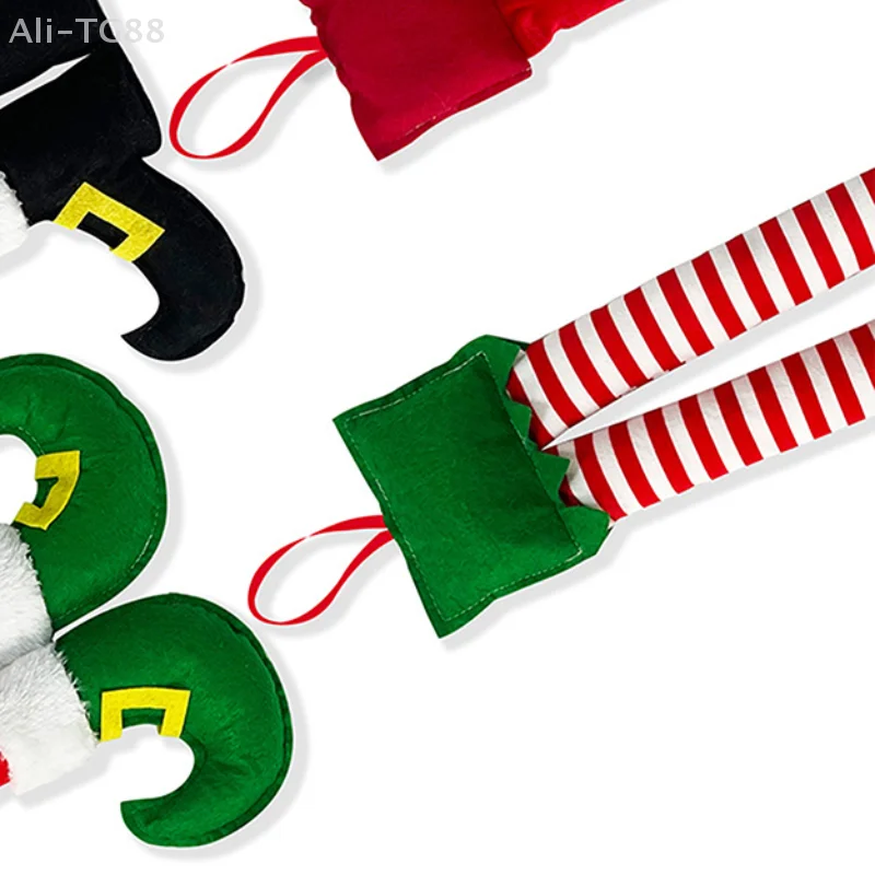 Christmas Striped Red Elf Leg Hanging Tree Ornament Christmas Elf Foot Clip Leg Decoration Car Door Hanging Elf Leg Decoration
Christmas Striped Red Elf Leg Hanging Tree Ornament Christmas Elf Foot Clip Leg Decoration Car Door Hanging Elf Leg Decoration