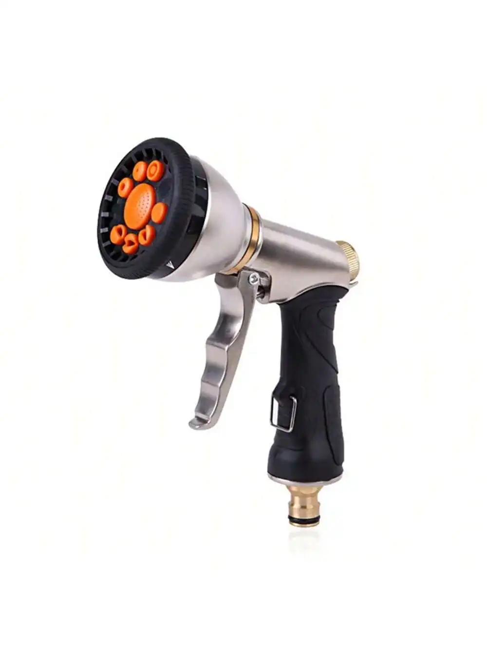 Adjustable Garden Water Gun, Heavy-Duty High-Pressure Water Gun, Suitable For Garden Lawn Irrigation, With 9 Spray Modes
Adjustable Garden Water Gun, Heavy-Duty High-Pressure Water Gun, Suitable For Garden Lawn Irrigation, With 9 Spray Modes