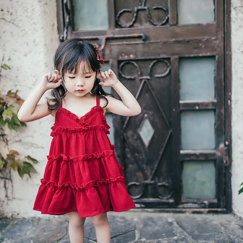 Girls' Summer Dress2024New Little Girl Chiffon Beach Princess Suspender Skirt Female Baby Western Style Skirt-WSNY
Girls' Summer Dress2024New Little Girl Chiffon Beach Princess Suspender Skirt Female Baby Western Style Skirt-WSNY