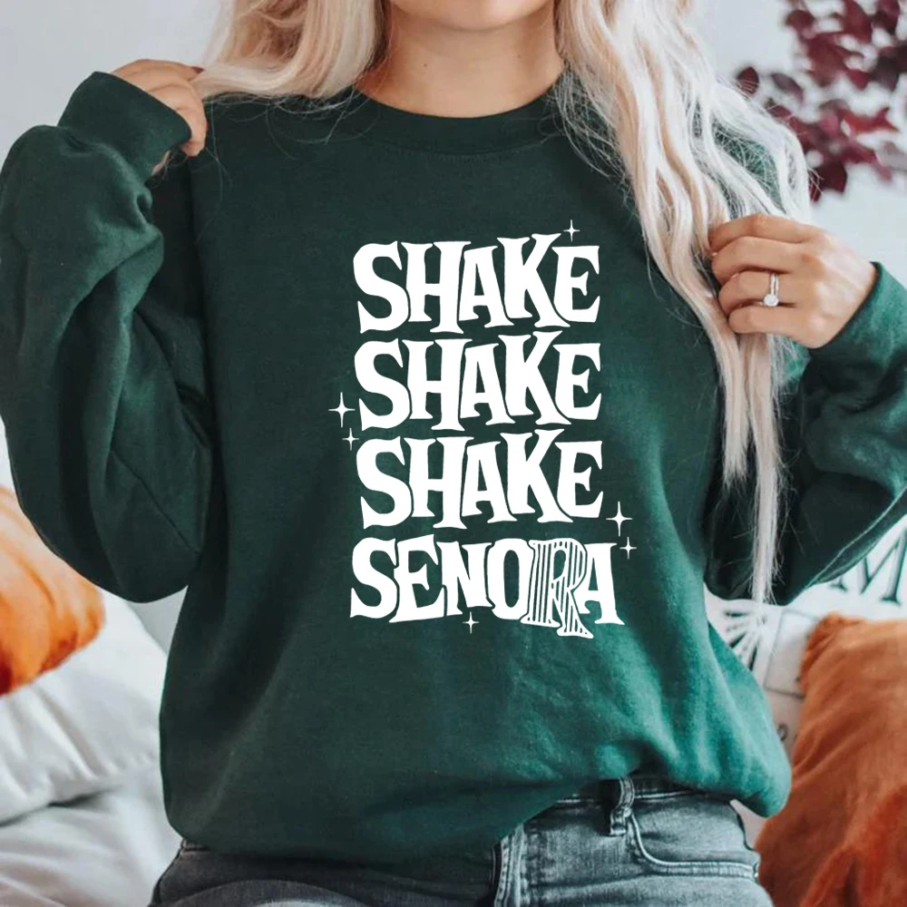 Shake Shake Shake Senora Halloween Sweatshirt Halloween Movie Hoodie Funny Long Sleeve Women Sweatshirts Casual Graphic Hoodies
Shake Shake Shake Senora Halloween Sweatshirt Halloween Movie Hoodie Funny Long Sleeve Women Sweatshirts Casual Graphic Hoodies