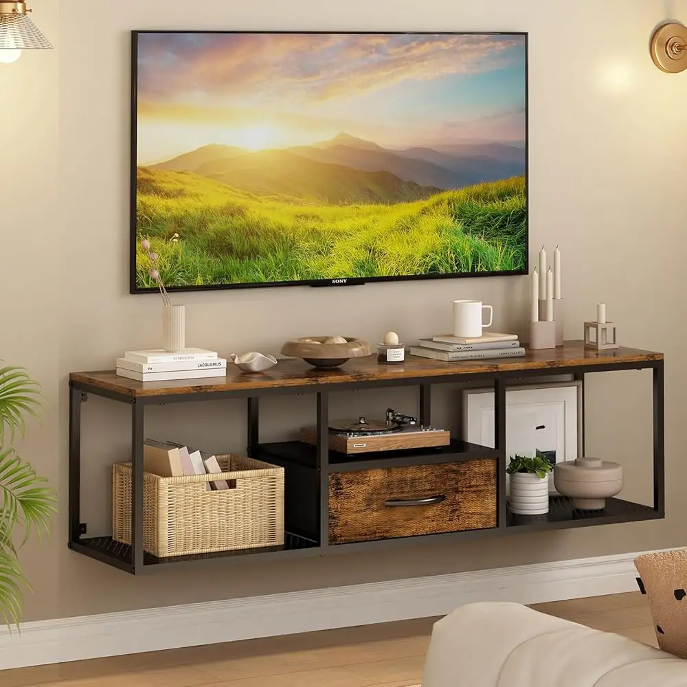 Floating Wall Tv Stand, Wall Mounted Tv Stand With Storage Cabinet, Wall Mounted Tv Cabinet Entertainment Teion Center For Tv
Floating Wall Tv Stand, Wall Mounted Tv Stand With Storage Cabinet, Wall Mounted Tv Cabinet Entertainment Teion Center For Tv