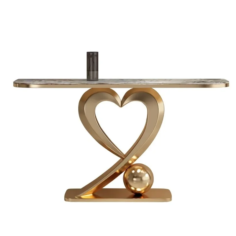 Italian light luxury rock slab entrance table Modern simple living room entrance platform Entry into the door corridor
Italian light luxury rock slab entrance table Modern simple living room entrance platform Entry into the door corridor