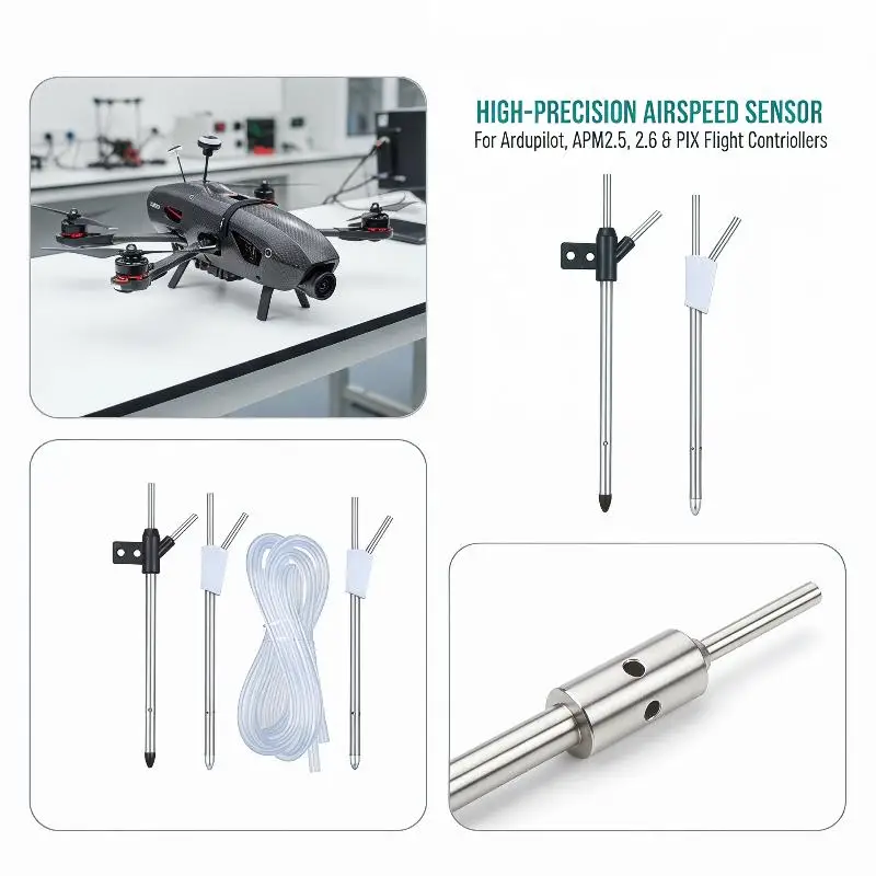 1PC Ardupilot Arduplane Differential Airspeed Tube APM2.5 2.6 Airspeed Meter PIX Flight Control Model Drone
1PC Ardupilot Arduplane Differential Airspeed Tube APM2.5 2.6 Airspeed Meter PIX Flight Control Model Drone
