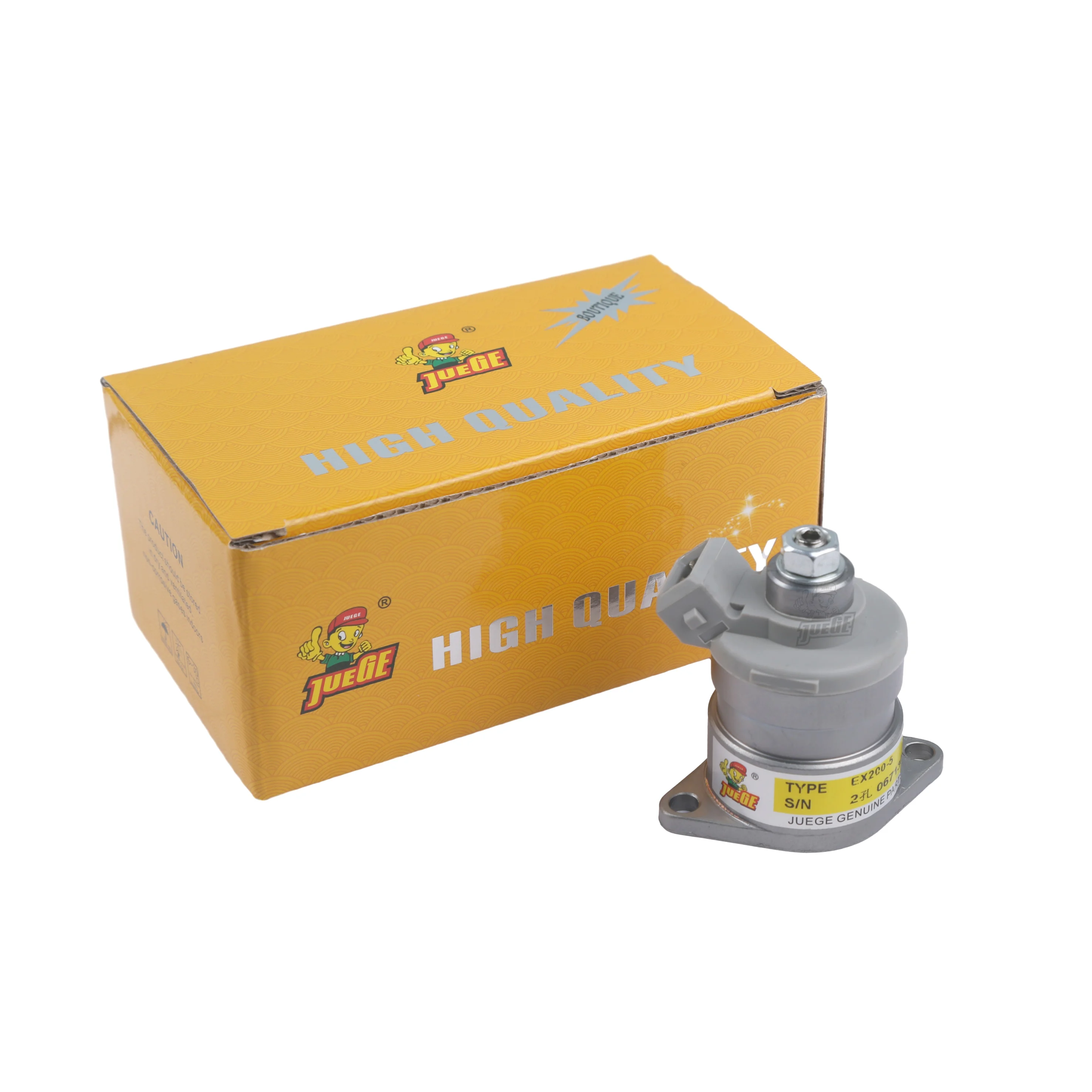 Juege 0671301 Hydraulic Pump Travel Fast Slow Proportional Solenoid Valve 9218234 Solenoid Valve For Zax120 Zax200-6 Ex200 Ex120
Juege 0671301 Hydraulic Pump Travel Fast Slow Proportional Solenoid Valve 9218234 Solenoid Valve For Zax120 Zax200-6 Ex200 Ex120