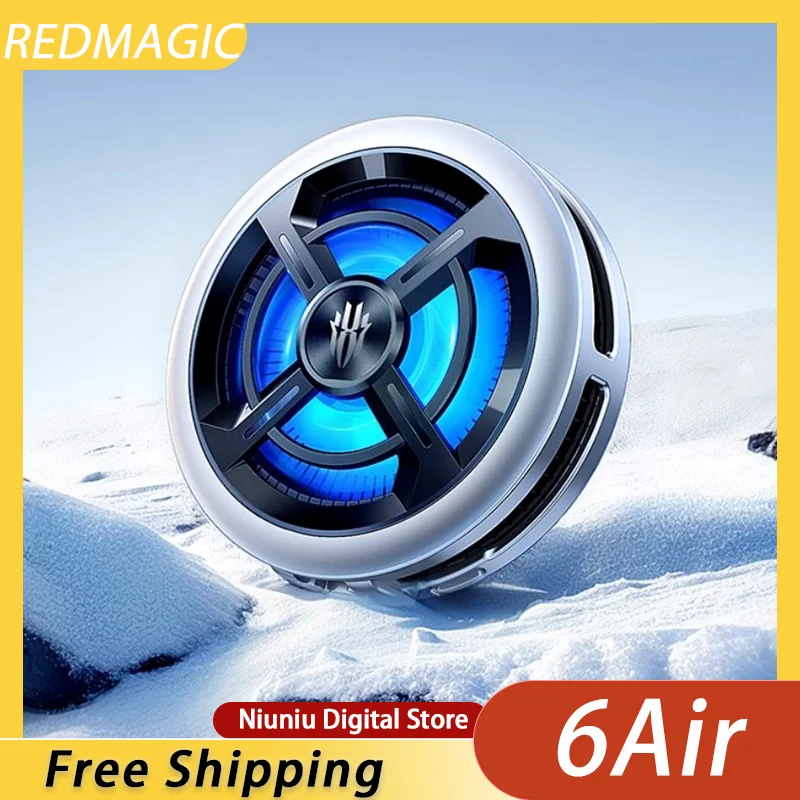 REDMAGIC6Air MobilePhone Radiator 19mmUltra-thin Magnetic Suction Semiconductor Long Lasting Heat Dissipatio Low Noise Operation
REDMAGIC6Air MobilePhone Radiator 19mmUltra-thin Magnetic Suction Semiconductor Long Lasting Heat Dissipatio Low Noise Operation