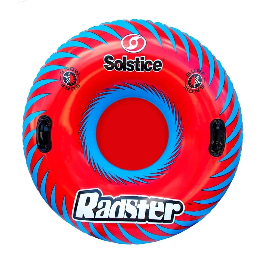 48-Inch Inflatable Red and Blue Radster Swimming Pool or Snow Tube
48-Inch Inflatable Red and Blue Radster Swimming Pool or Snow Tube