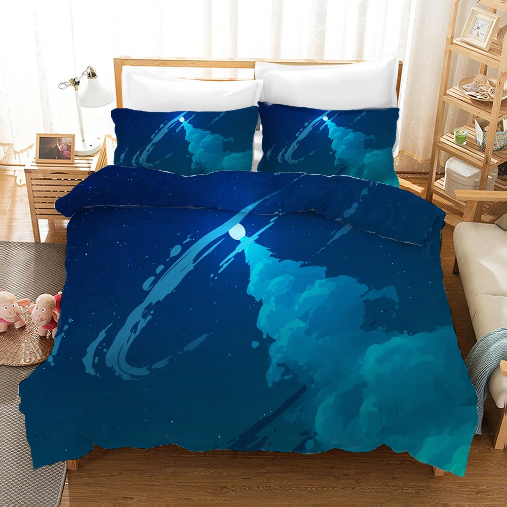 Starry Sky Bedding Set 3D Printed Duvet Cover Set Outer Space Theme Skin Friendly Luxury Birthday Gift Single Double Queen Size
Starry Sky Bedding Set 3D Printed Duvet Cover Set Outer Space Theme Skin Friendly Luxury Birthday Gift Single Double Queen Size