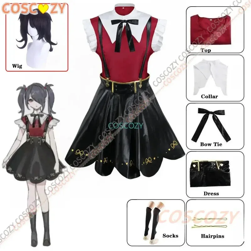 Needy Girl Overdose/Needy Streamer Overload Ame KAngel Carnival Uniform Christmas Party Dress Clothes Halloween Cosplay Costume
Needy Girl Overdose/Needy Streamer Overload Ame KAngel Carnival Uniform Christmas Party Dress Clothes Halloween Cosplay Costume