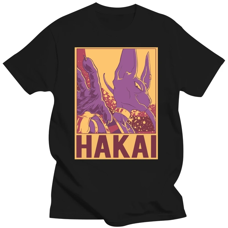 Мужская хлопковая футболка Beerus Hakai, крутая Повседневная футболка с коротким рукавом и круглым вырезом, летняя мужская футболка
Мужская хлопковая футболка Beerus Hakai, крутая Повседневная футболка с коротким рукавом и круглым вырезом, летняя мужская футболка