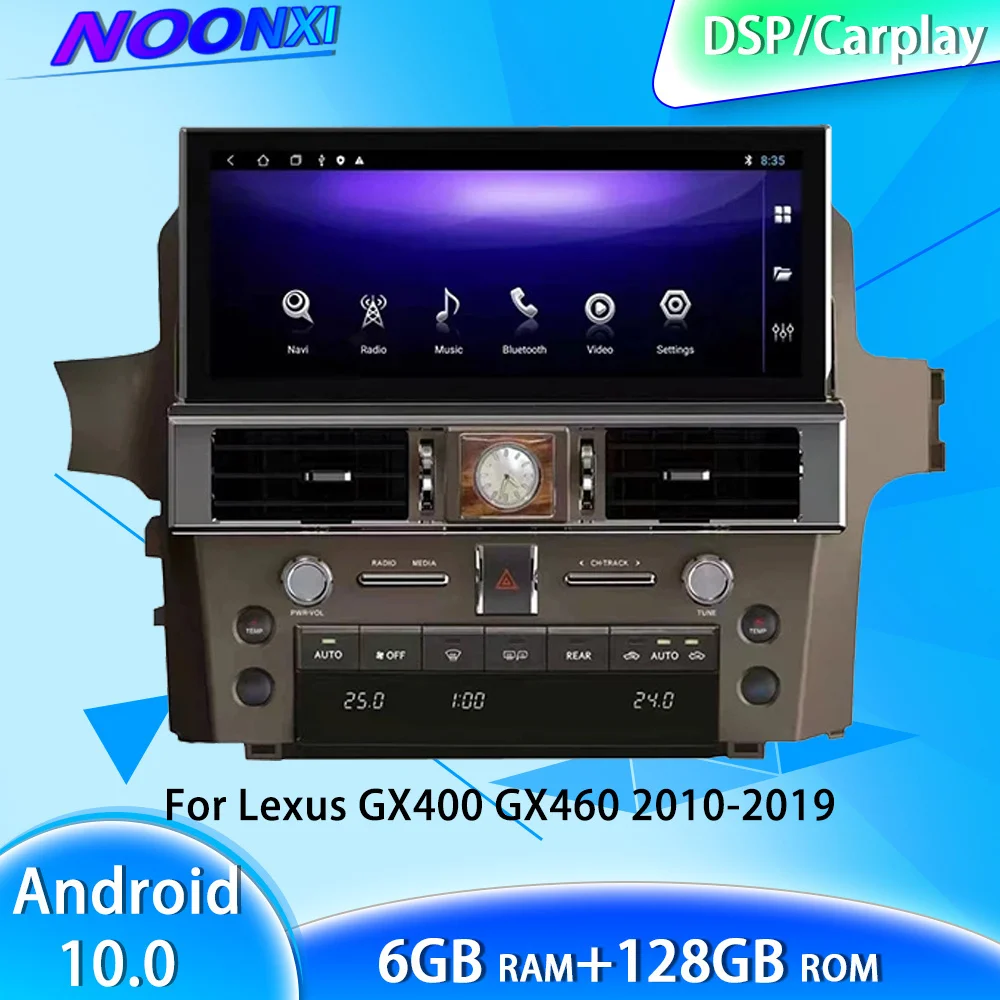 Автомобильный радиоприемник для Lexus GX400 GX460 2010-2019 Android 10,0, мультимедийный плеер в стиле Теслы, Bluetooth, GPS-навигация, головное устройство для Carplay
Автомобильный радиоприемник для Lexus GX400 GX460 2010-2019 Android 10,0, мультимедийный плеер в стиле Теслы, Bluetooth, GPS-навигация, головное устройство для Carplay