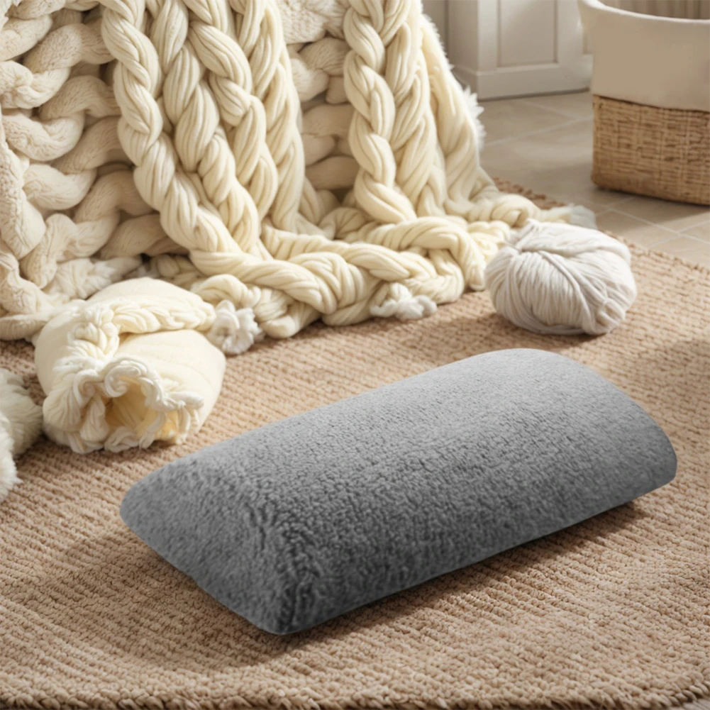4inches Ergonomic Footrest Pillow with Elastic Strap Leg Rest Bolster with Sherpa Cover Half Roll Leg Pillow for Bed Chair Sofa
4inches Ergonomic Footrest Pillow with Elastic Strap Leg Rest Bolster with Sherpa Cover Half Roll Leg Pillow for Bed Chair Sofa