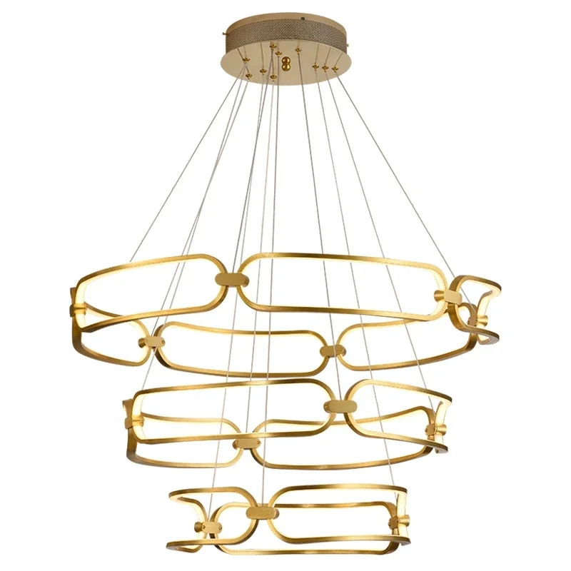 New Remote Ceiling Chandelier Led Modern Nordic circular art aluminum light fixture for Living Room bedroom indoor decor
New Remote Ceiling Chandelier Led Modern Nordic circular art aluminum light fixture for Living Room bedroom indoor decor