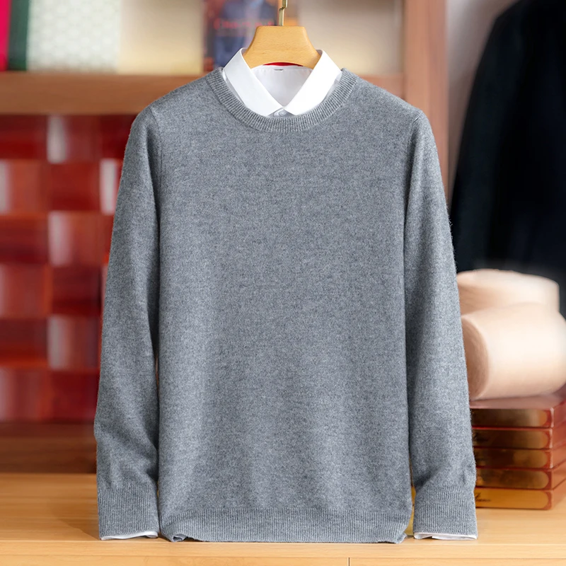 Autumn And Winter New 100% Pure Sweater Men's Long Sleeve Turtleneck Sweater Business Casual Solid Color Knitted Bottoming Shirt
Autumn And Winter New 100% Pure Sweater Men's Long Sleeve Turtleneck Sweater Business Casual Solid Color Knitted Bottoming Shirt
