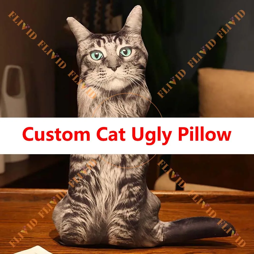 Customized Dog Animal Ugly Pillow Custom 3D Pet Cat Animals Pillow Personalized Creative Gift Sofa Throw Pillow Memorial Cushion
Customized Dog Animal Ugly Pillow Custom 3D Pet Cat Animals Pillow Personalized Creative Gift Sofa Throw Pillow Memorial Cushion