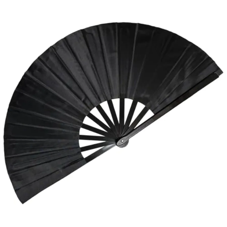 13inch Large Folding Hand Rave Fan, Clack Handheld Popping Fan Clacking Fans for Line Dancing, Music Festivals, Carnival, Weddi
13inch Large Folding Hand Rave Fan, Clack Handheld Popping Fan Clacking Fans for Line Dancing, Music Festivals, Carnival, Weddi
