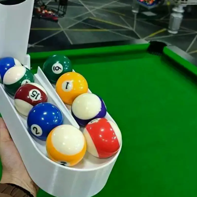 Precision ABS Plastic Billiards Pool Ball Rack Setter for 8 Ball 9 Ball Game Training at Home and Club Practice
Precision ABS Plastic Billiards Pool Ball Rack Setter for 8 Ball 9 Ball Game Training at Home and Club Practice